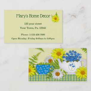 Garden Tee Business Card Visitenkarte