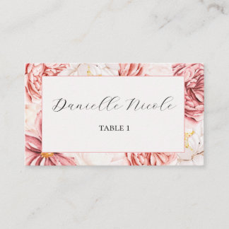 Garden Tee Party Name Card Platzkarte
