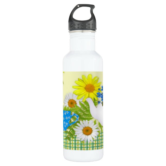 Garden Tee Wasserflasche Edelstahlflasche (Vorderseite)