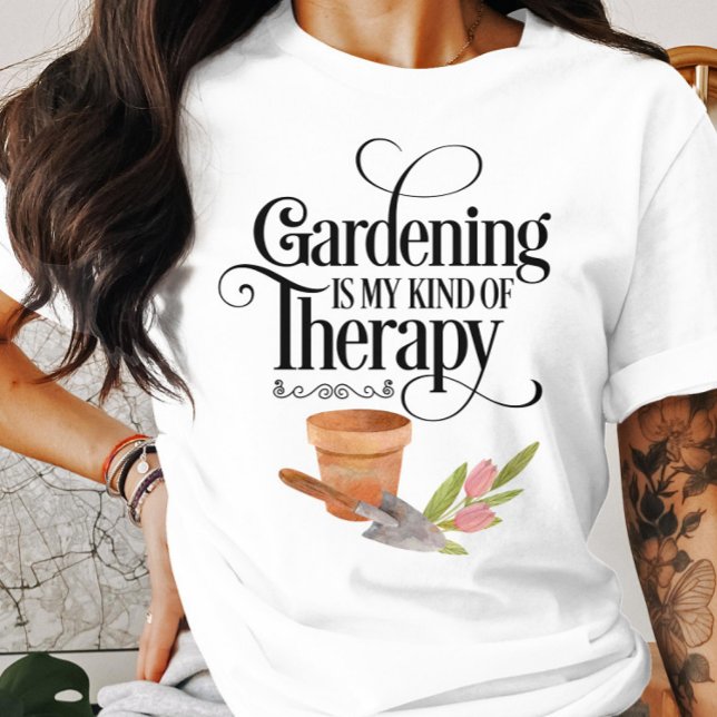 Garden Therapy Pflanze T - Shirt (Von Creator hochgeladen)