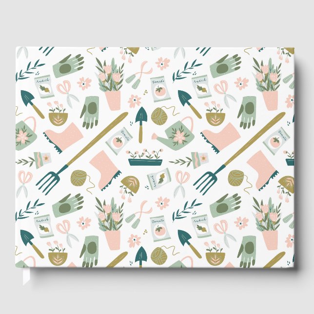 Garden Time Guestbook Gästebuch (Vorderseite)