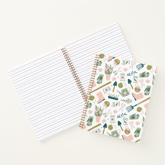 Garden Time Notebook Notizbuch (Innenseite)