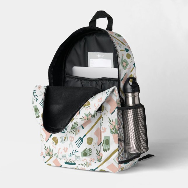 Garden Time Rucksack #3 (Rückseitige Ecke links (Offen) )
