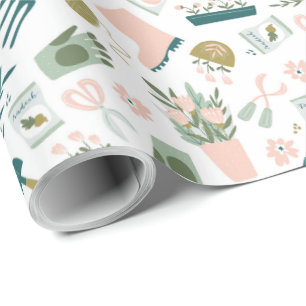 Garden Time Wrapping Paper Geschenkpapier
