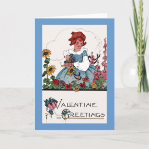 Garden Valentine Feiertagskarte