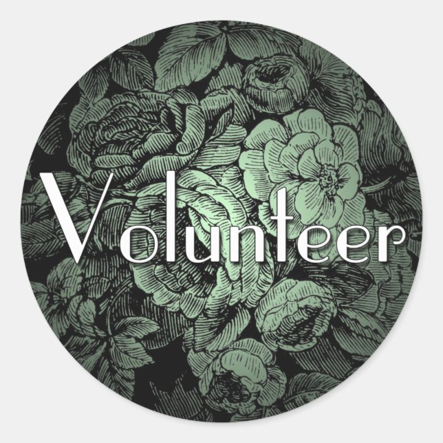 Garden Volunteer Stickers (Vorderseite)