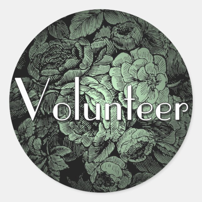 Garden Volunteer Stickers (Vorderseite)