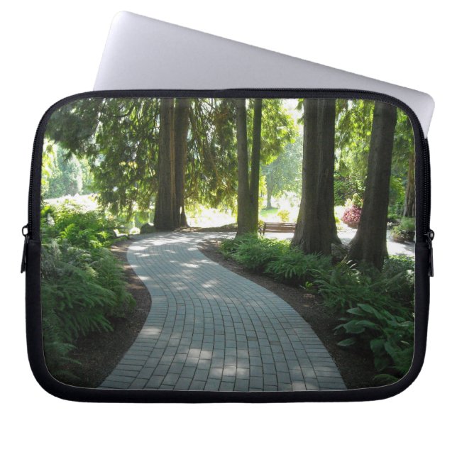 Garden Walkway Laptopschutzhülle (Vorderseite)