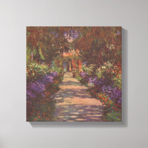 Garden Way - Claude Monet - c1902 Leinwanddruck