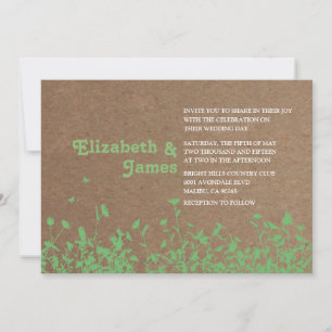 Garden Wedding Einladungen