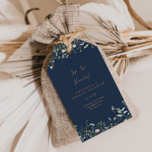 Garden Wildblume Sip Hooray Brautparty Geschenkanhänger