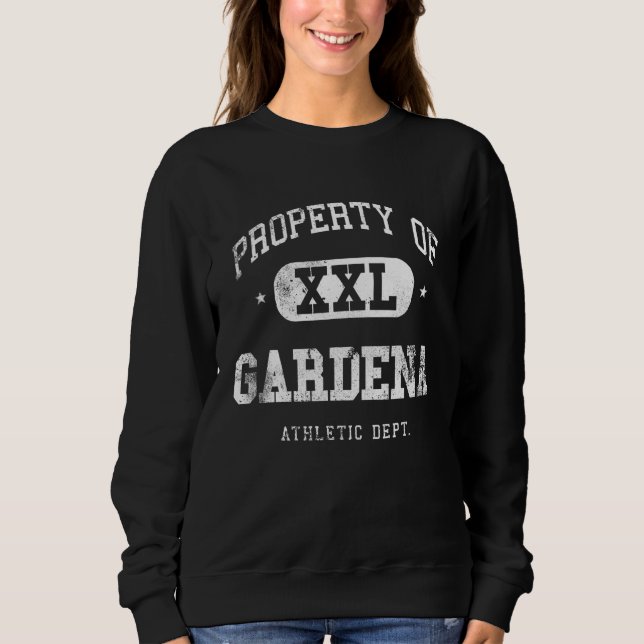 Gardena Property Xxl Sport Uni Athletic Funny Sweatshirt (Vorderseite)