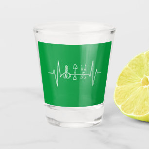 Gardener - Garden Tools Heartbeat Gardener Geschen Schnapsglas