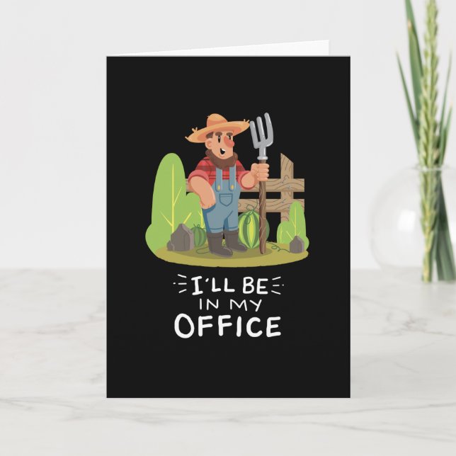 Gardener Gartengeschenk Karte (Vorderseite)