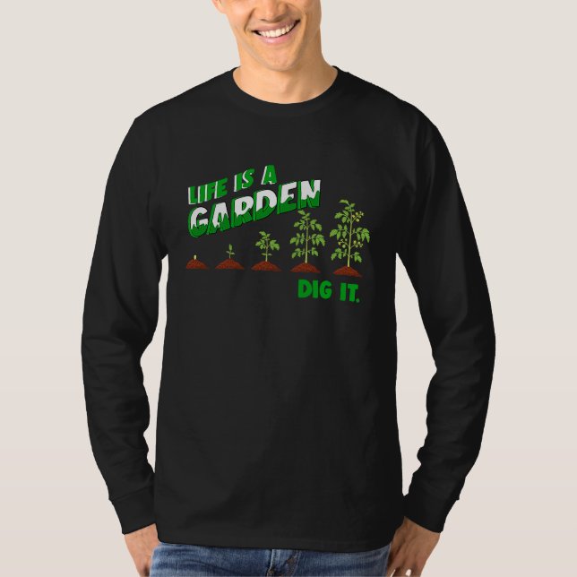 Gardener horticulture gardening landscaping garden T-Shirt (Vorderseite)