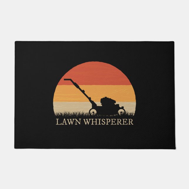 Gardener - Lawn Whisperer Fußmatte (Vorderseite)