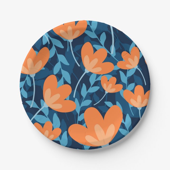 Gardener Lover | Blume nicht sagen Pappteller (Vorderseite)