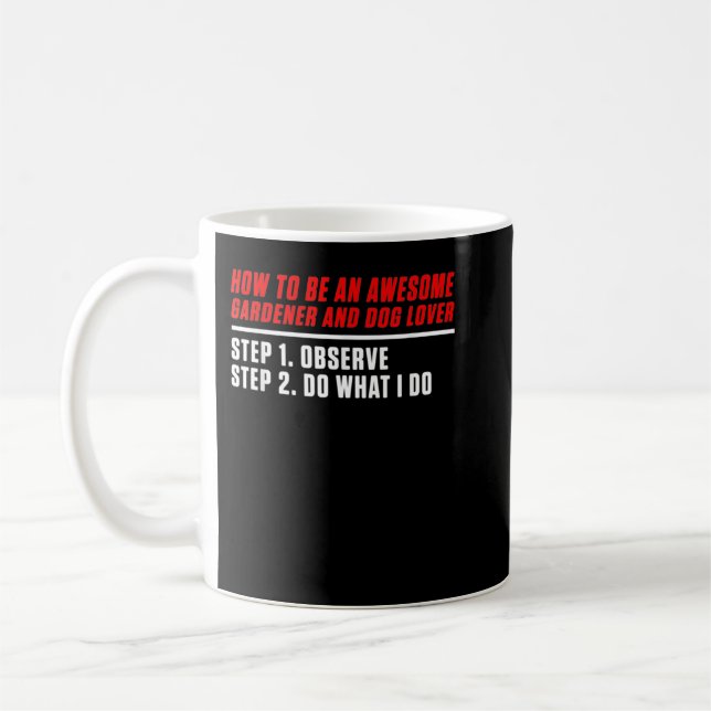 Gardener Lover Garening_106 Kaffeetasse (Links)