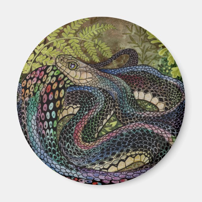 Gardener Snake Study Beyond the Skin Magnet (Vorne)