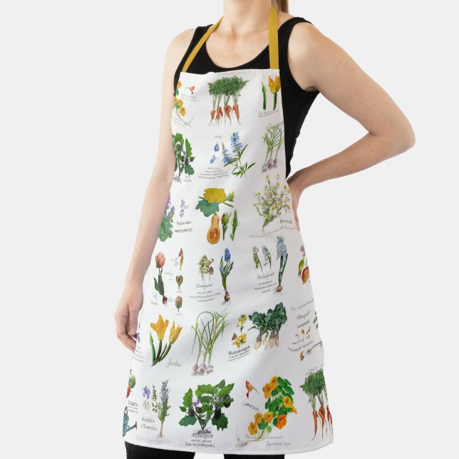 Gardener's harvest and cooking apron. schürze (InSitu)