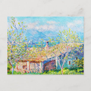 Gardener's House bei Antibes Claude Monet Postkarte