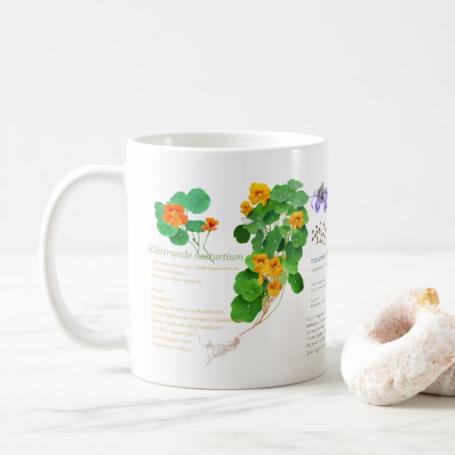 Gardeners Kaffeezeit. Kaffeetasse (Mit Donut)