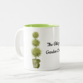 Gardener's Mossy Topiary Pflanze Tasse