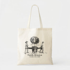 Gardenfamilie Wiedersehen Tote Bag individuelle Na Tragetasche