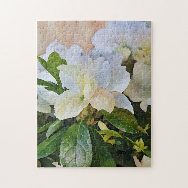 Gardenia Blume Florenz Puzzle (Vertikal)