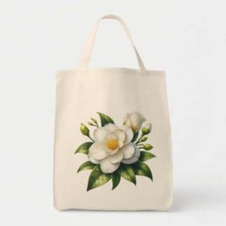 Gardenia-Blume Tragetasche