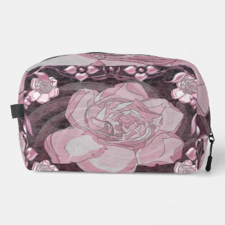 Gardenia Flora Pattern Waschbeutel