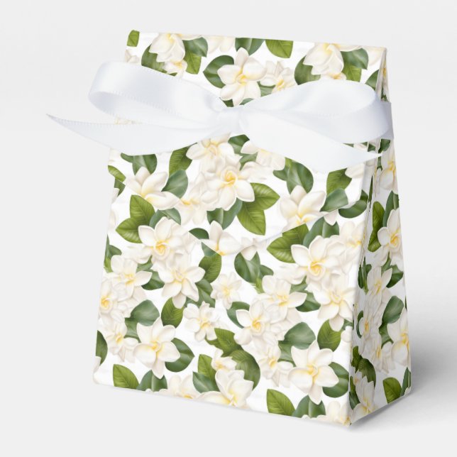 Gardenia Floral Gevor Leckerei Box Geschenkschachtel (Vorderseite)