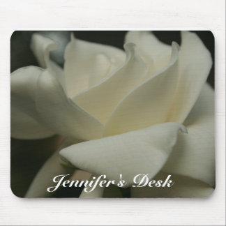 Gardenia, Jennifers Schreibtisch Mousepad