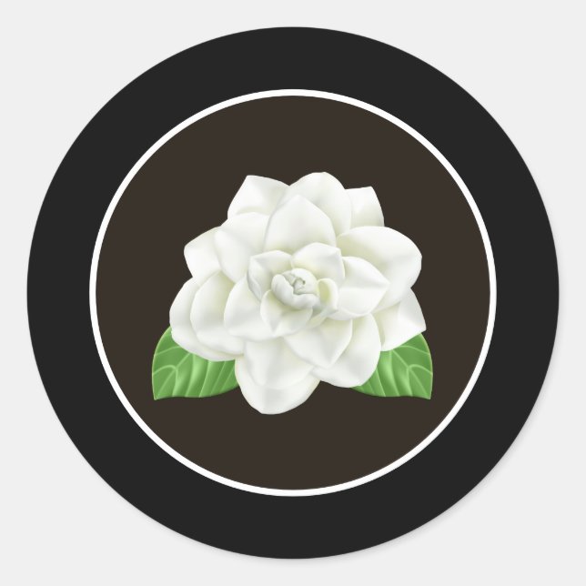 Gardenia Stickers (Vorderseite)