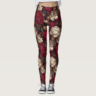 Gardenien-Blumen-Cardio-Gardenien-Blumen Damen Leggings