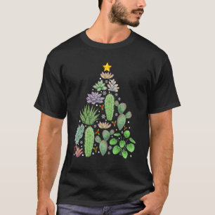 Gardening 4\Fun Weihnachtsbaum Kaktus Gärtner Xma T-Shirt