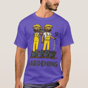 Gardening Funny Meerkat Gardener Garden Lover T-Shirt