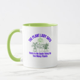 Gardening "Plant Lady" Coffee Mug Tasse