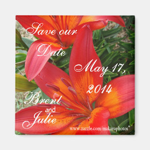 GardenWedding-Rett-the-Date-individuell anpassen Magnet