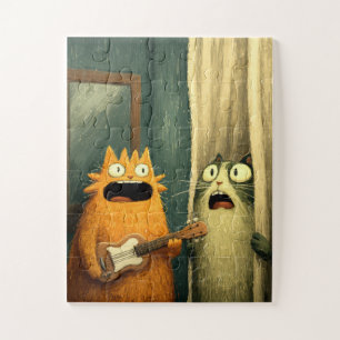 Gardine - Funny Cats Puzzle