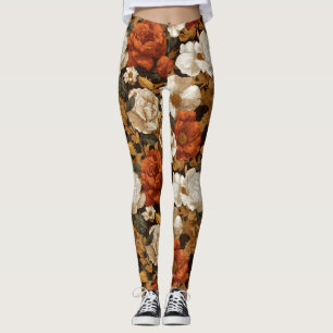 Gardinen-Blume Gewichtheben Gardenias Blütenblatt  Leggings