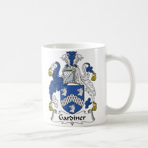 Gardiner Familienwappen Kaffeetasse