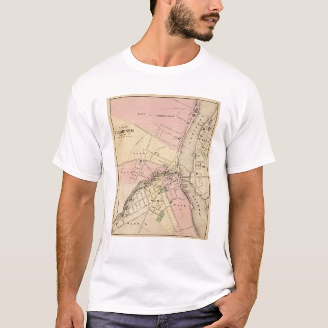 Gardiner, Kennebec County T-Shirt (Vorderseite)