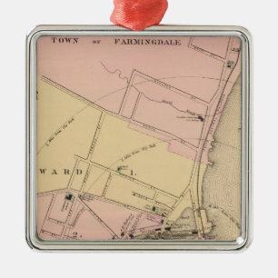 Gardiner, Kennebec-Landkreis Silbernes Ornament