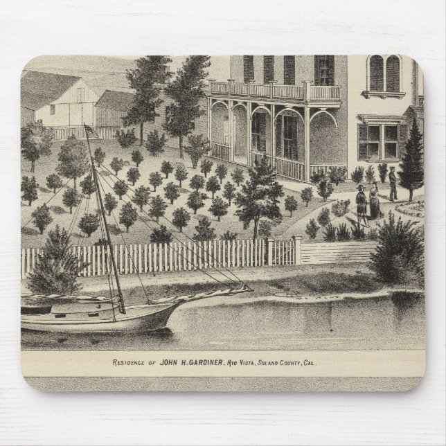 Gardiner res, Benicia Arsenal Mousepad (Vorne)