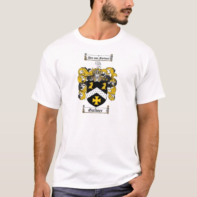 GARDNER FAMILIENWAPPEN - GARDNER WAPPEN T-Shirt (Vorderseite)