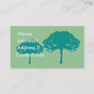 Gardner, Landscaper Business Card Visitenkarte