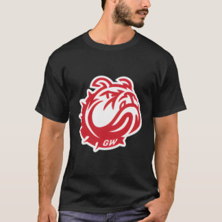 Gardner-Webb Runnin's Bulldogs Verlassen Chest Ico T-Shirt