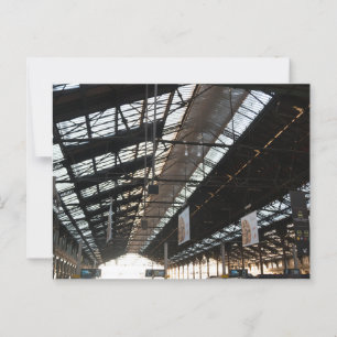 Gare de Lyon Main Hall - Bahnhof, Paris Postkarte