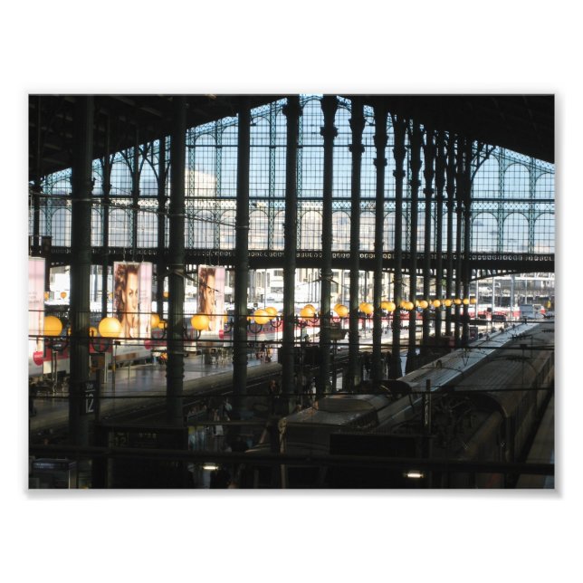Gare du Nord Fotodruck (Vorne)